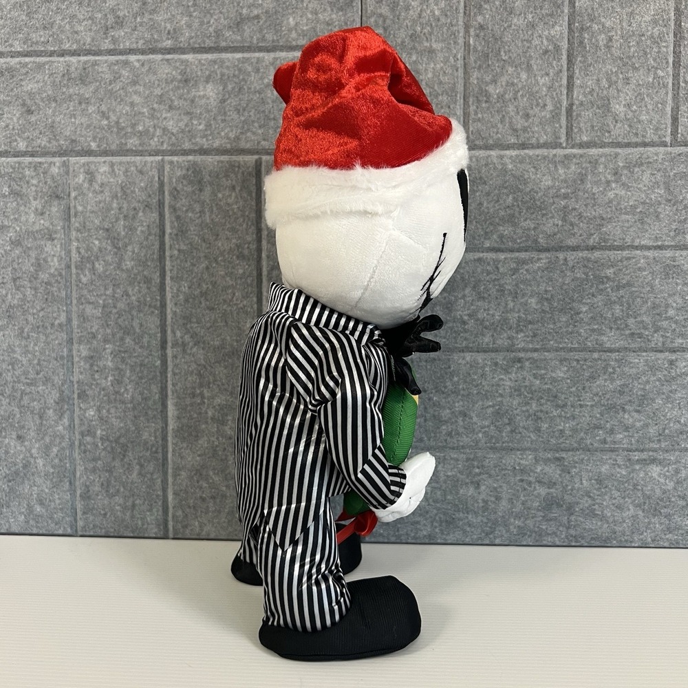 Disney Nightmare Before Christmas Animated Dancing Jack Skellington Plush 13" - Picture 3 of 12